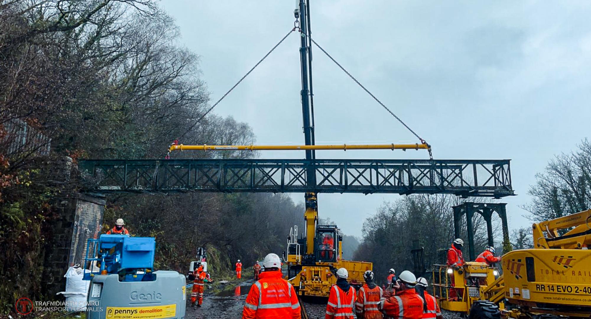 Work taking place on track