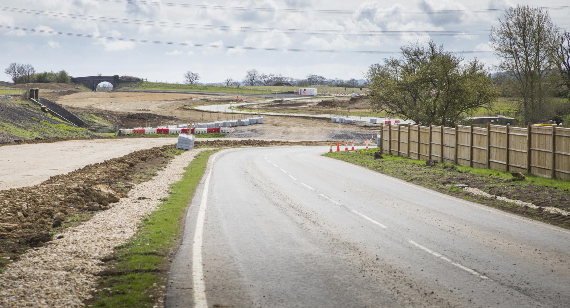 Temporary access road 