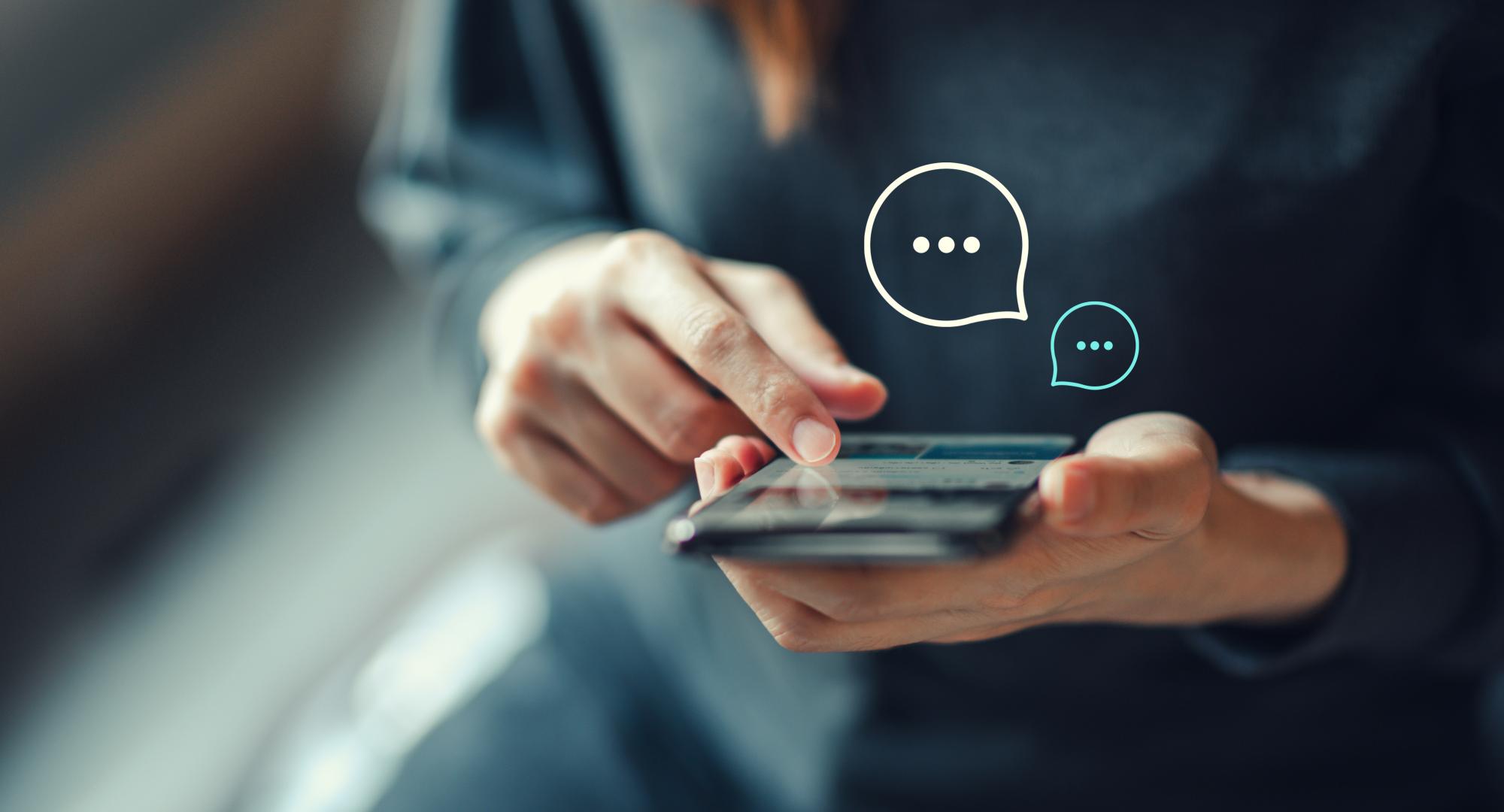 SMS utilisation 