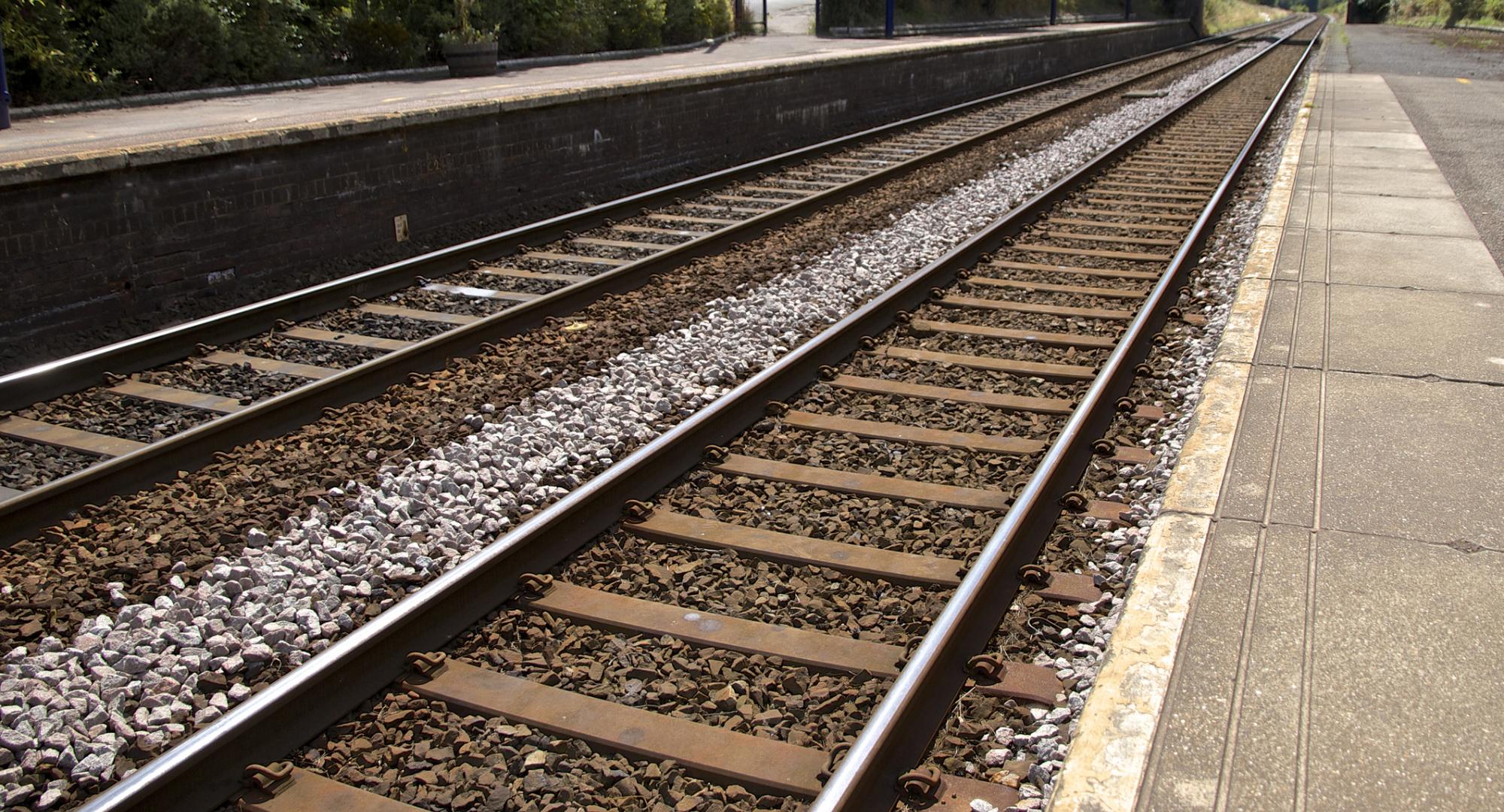 Generic UK railway station platform