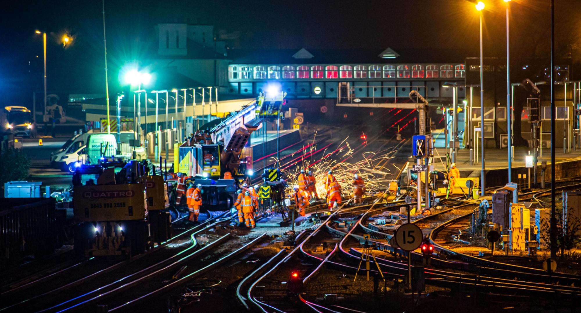 Rail infrastructure works