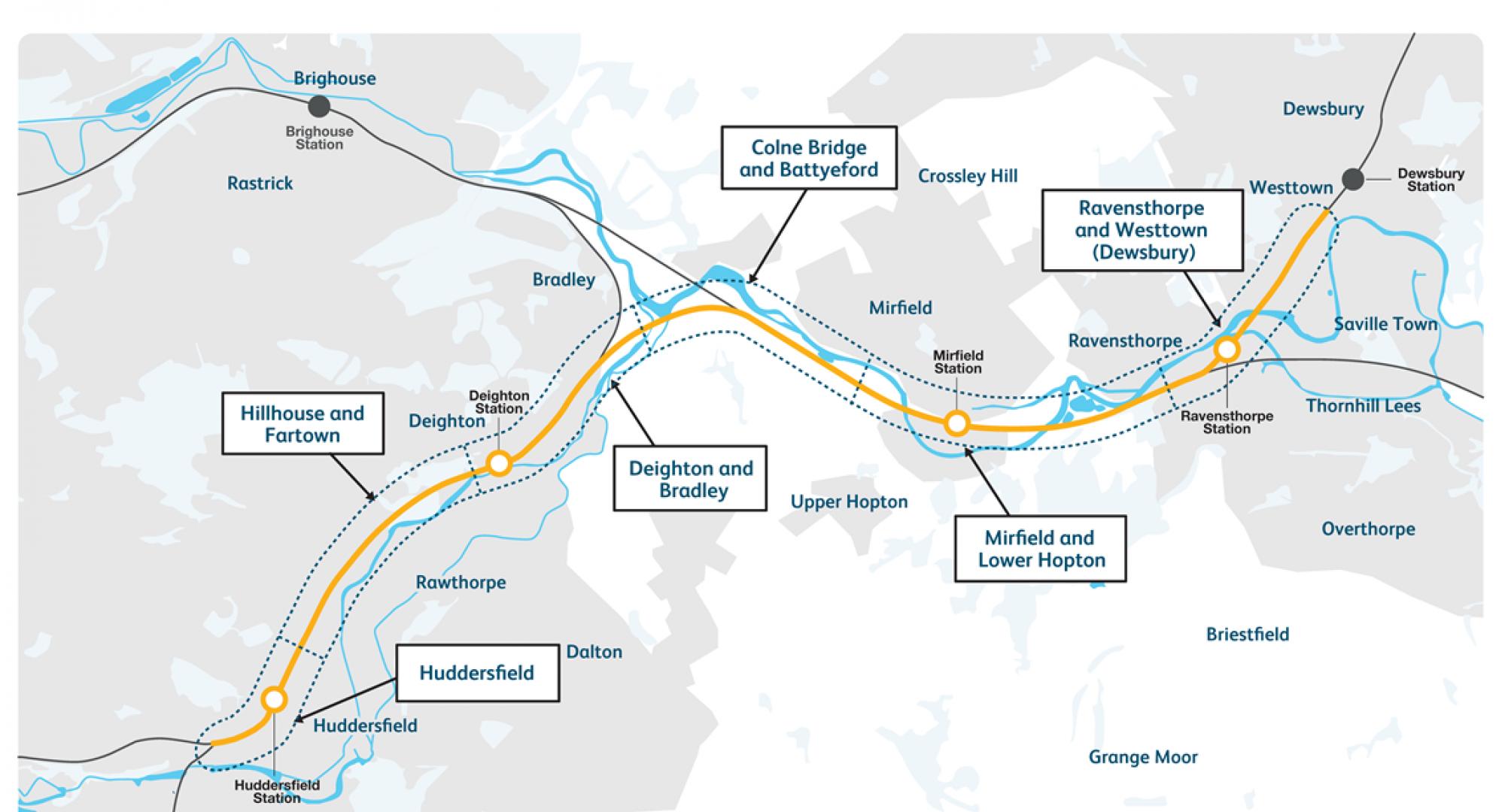 Route between Huddersfield and Westtown (Dewsbury) set to be upgraded, via Network Rail 