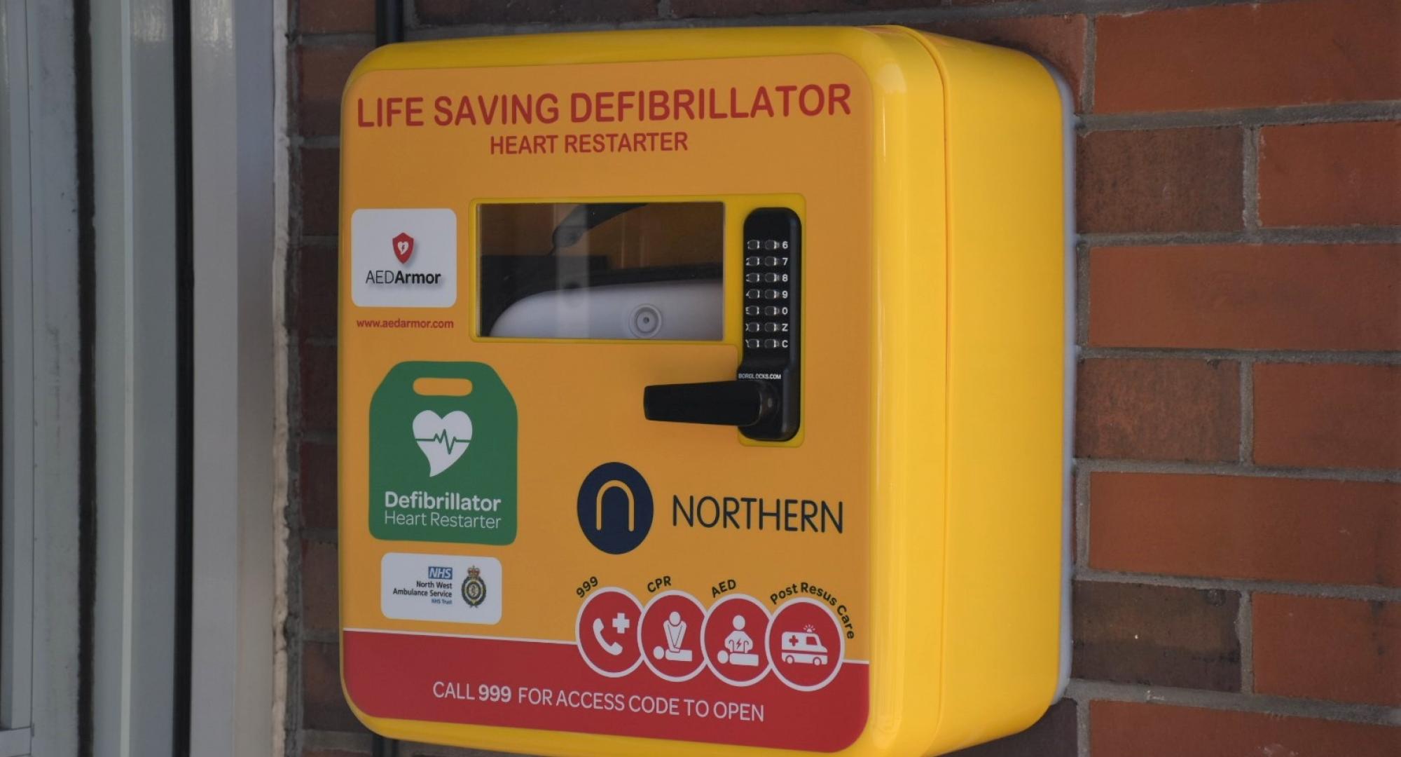 Defibrillator, via Northern 