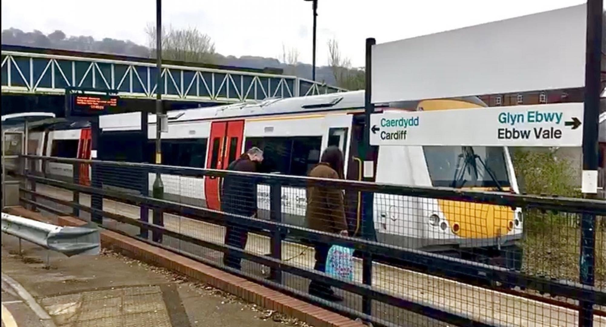 Ebbw Vale, via Network Rail