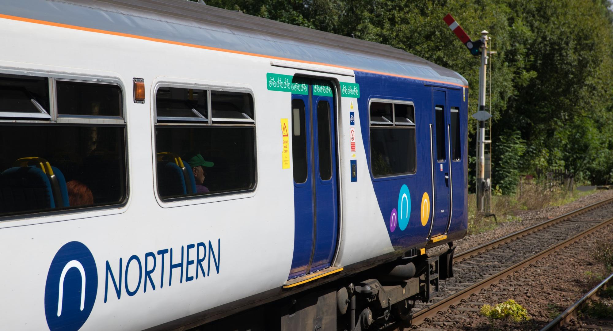 Northern train, via Northern