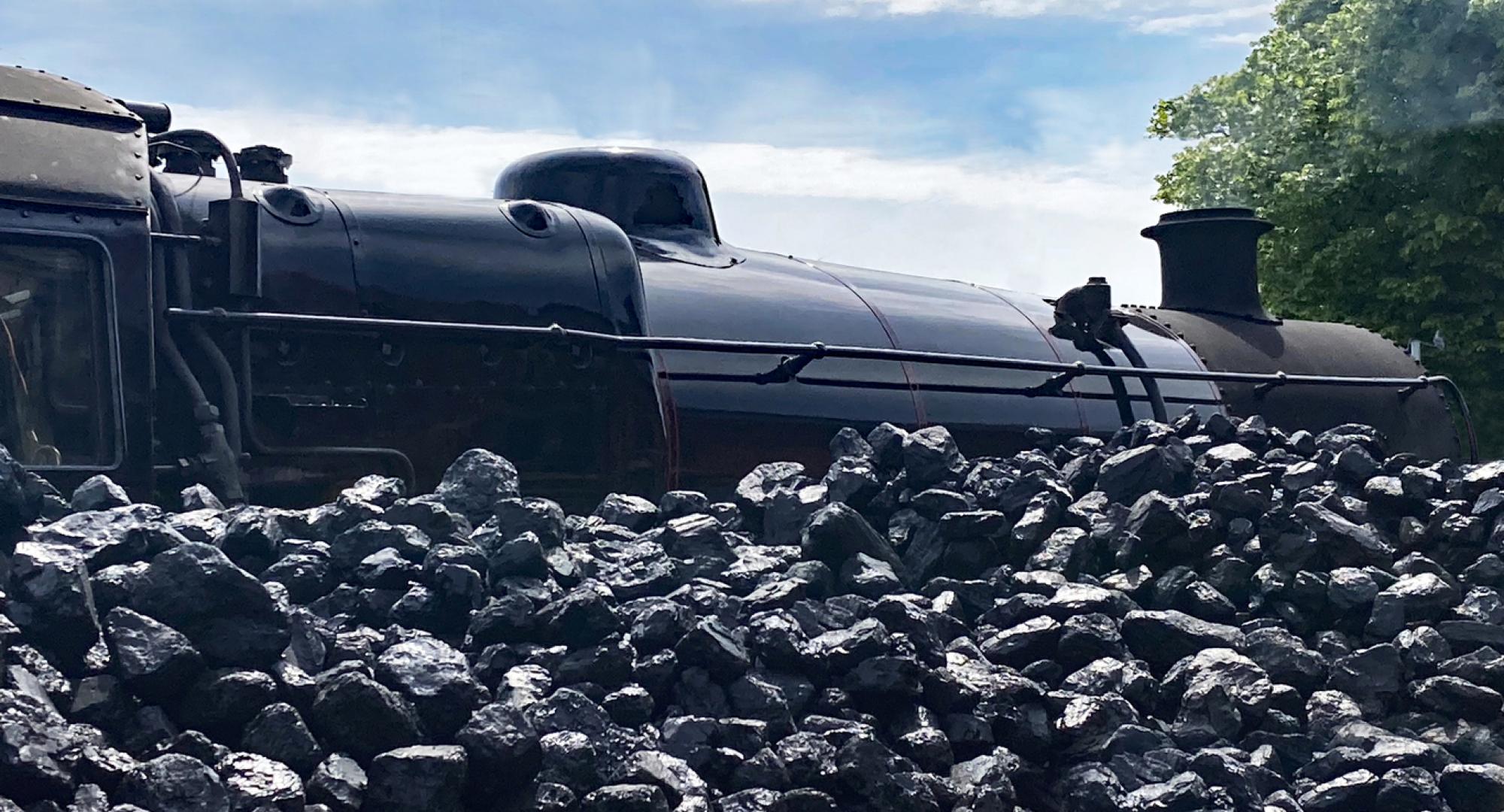 Coal locomotive, via Istock 