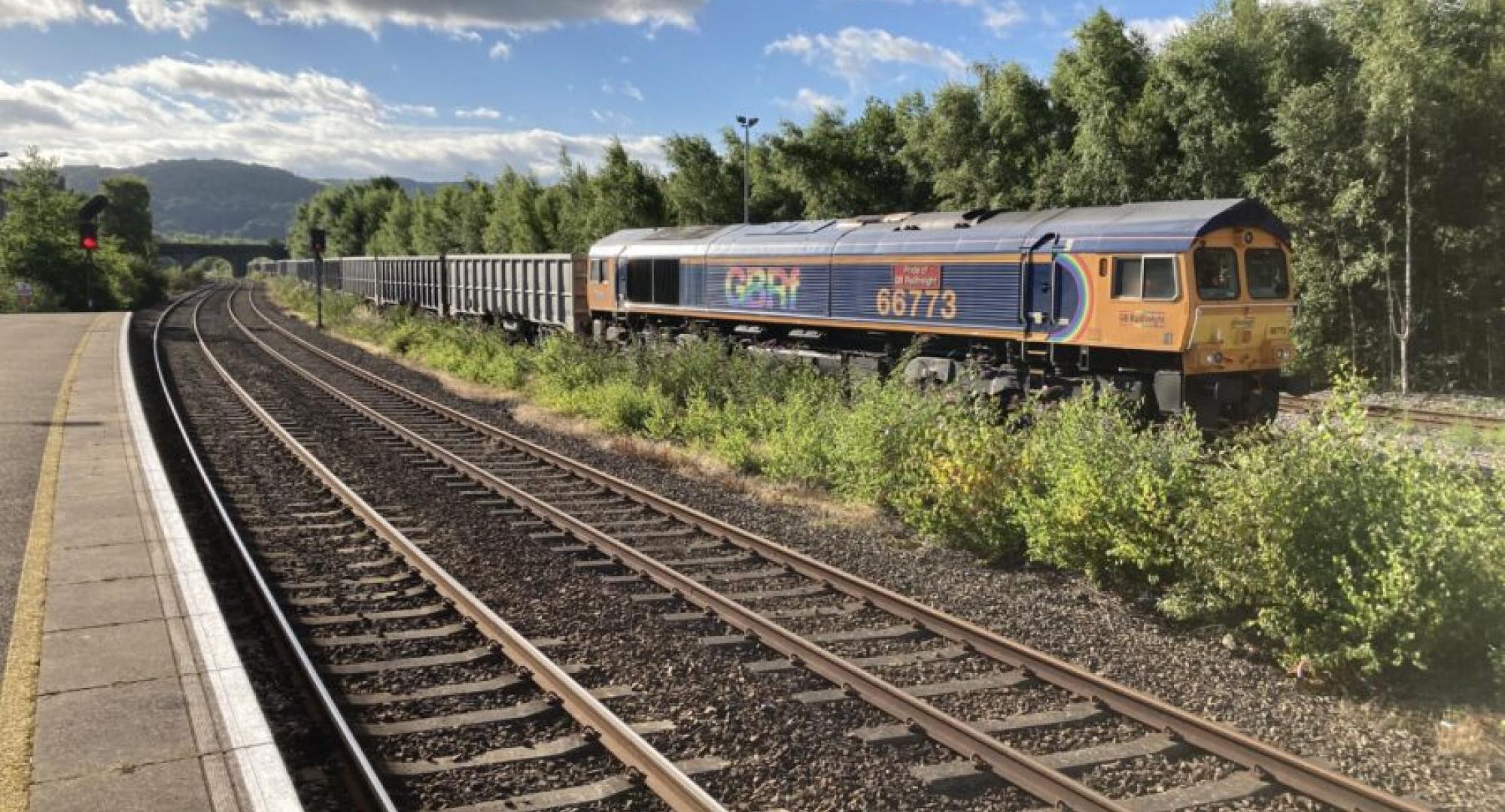 Welsh rail freight haulage, via Network Rail 