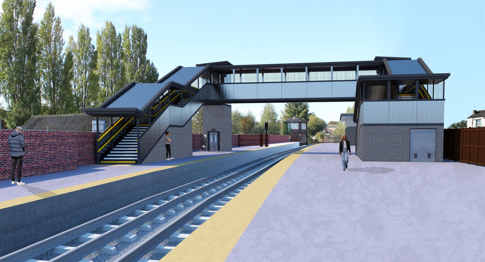 Second platform virtual view, from Network Rail 