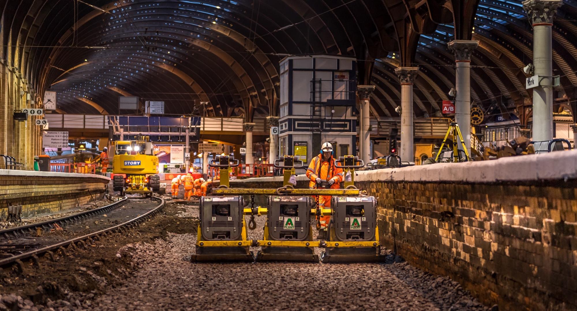 Previous work at York station, via Network Rail 