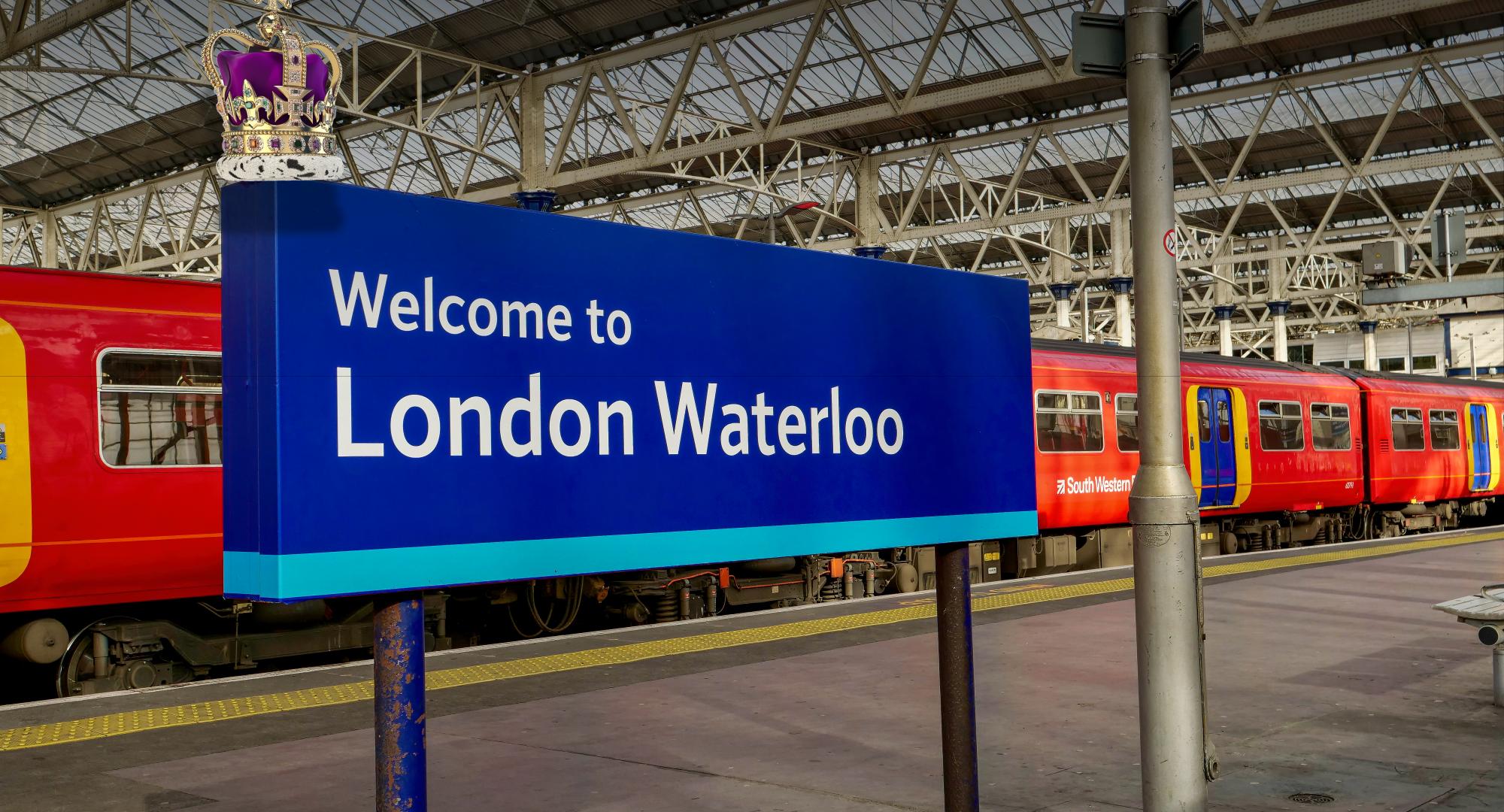 Waterloo station, via Istock