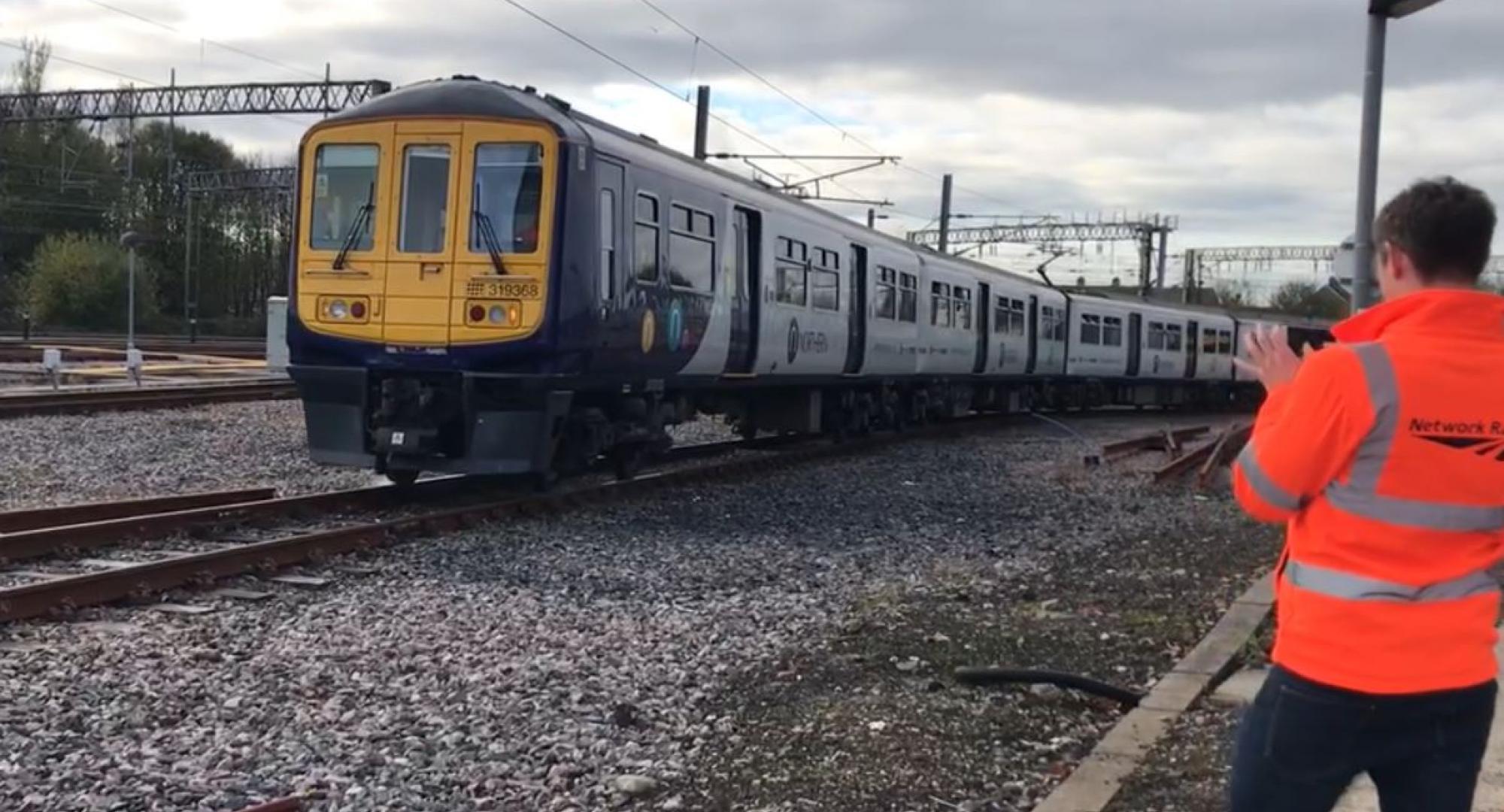 Watertrak train mounted water addition 