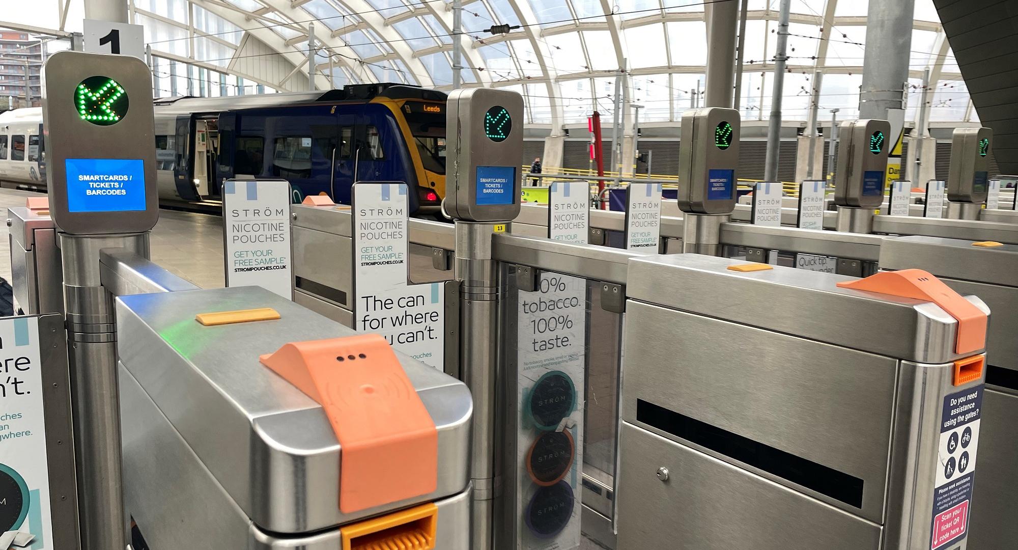 Gateline barriers on the Northern network