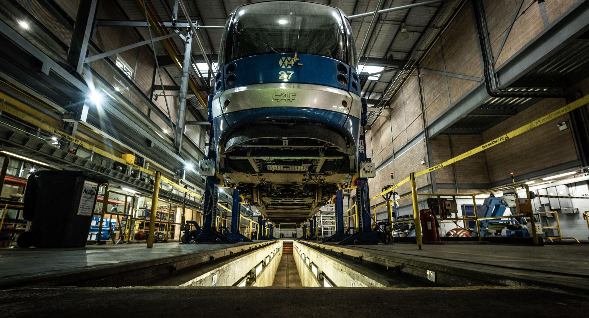 Depot works, via Transport for the West Midlands