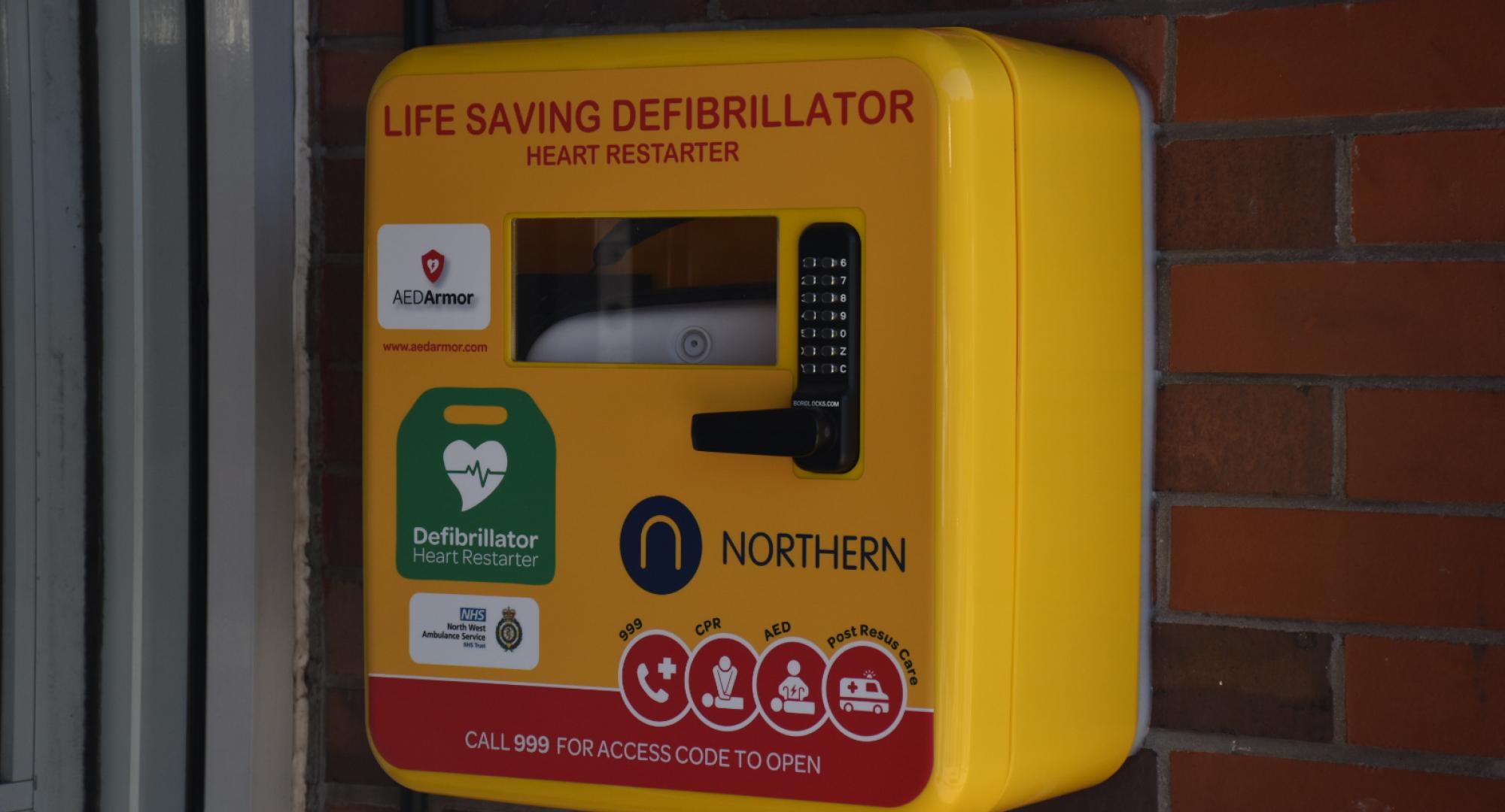 Northern defibrillator, via Northern 
