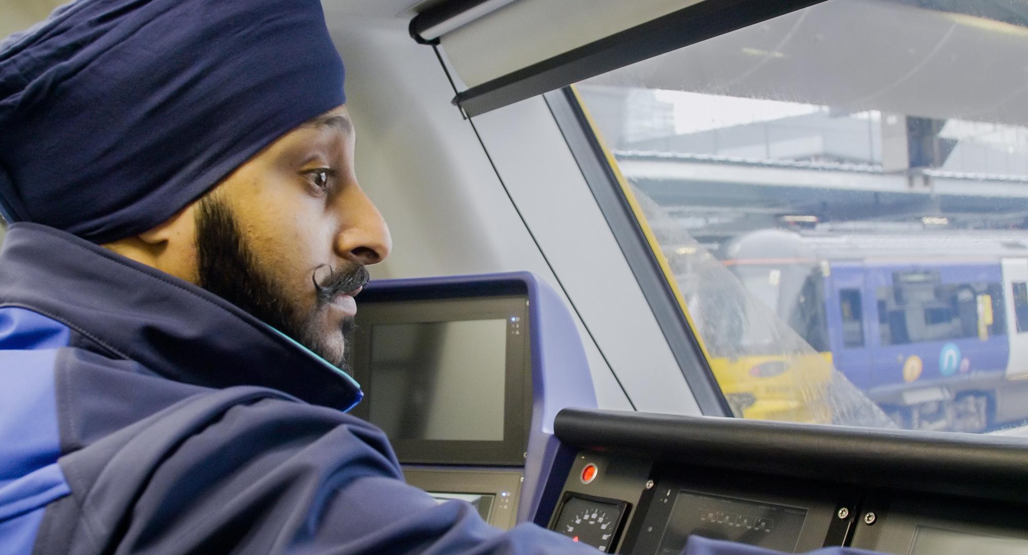 Northern train driver, via Northern 