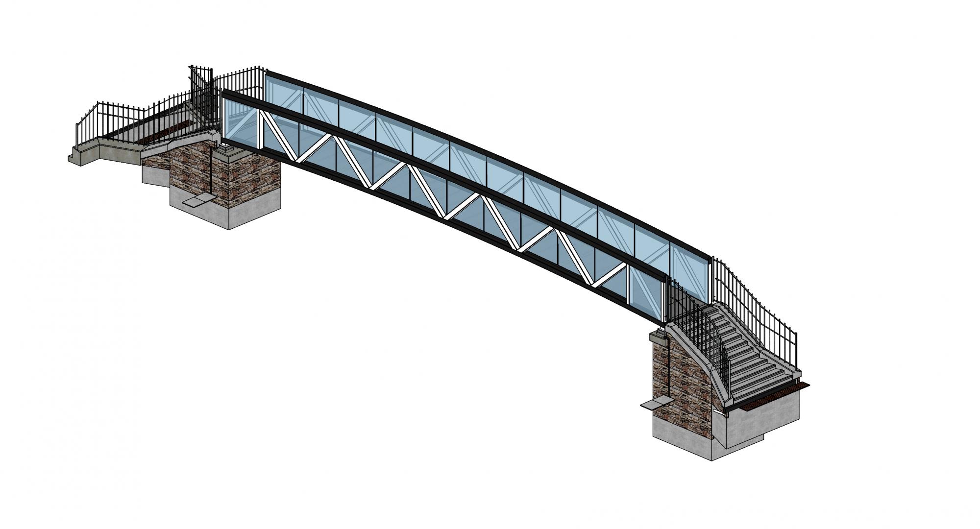 Conceptual design of the new bridge, via Network Rail 