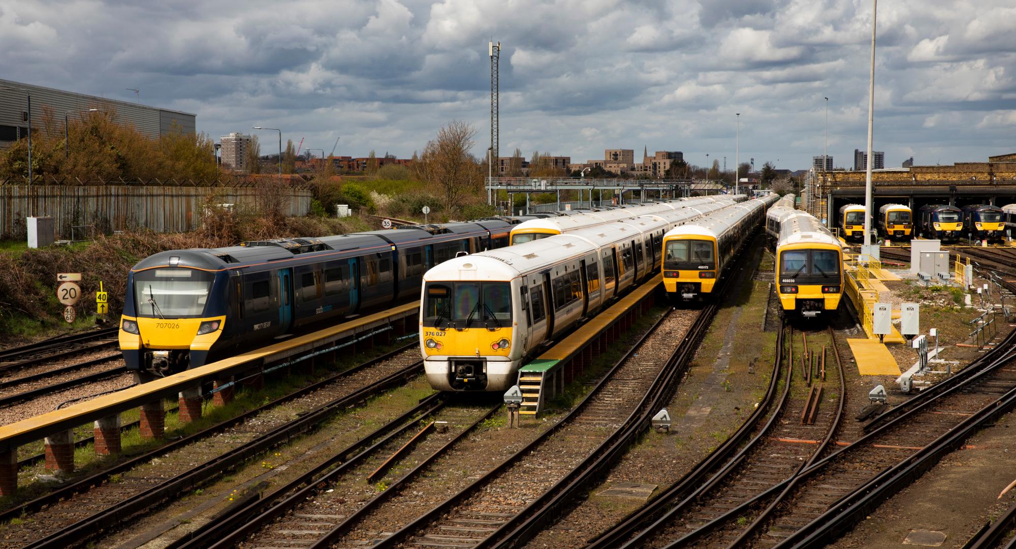 Slade Green Depot fleet, via Southeastern