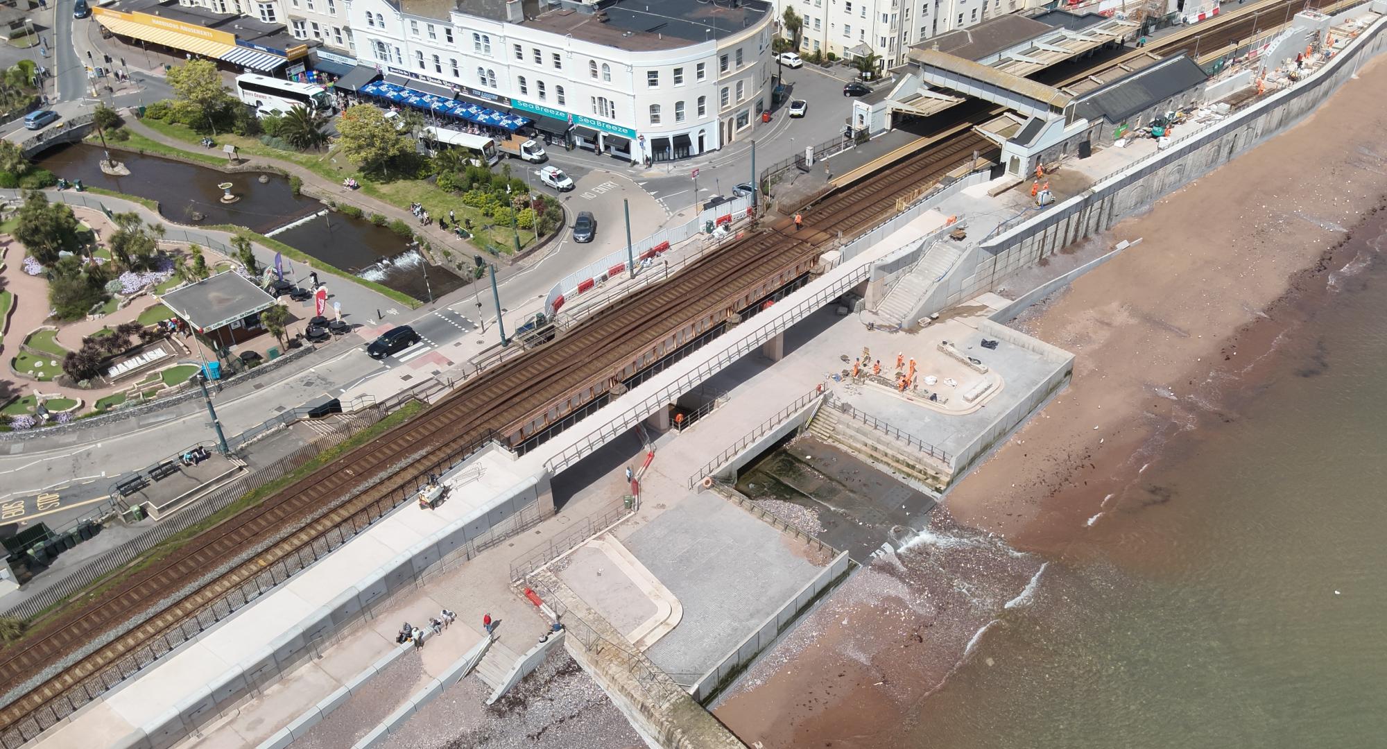 Dawlish Sea Wall opens