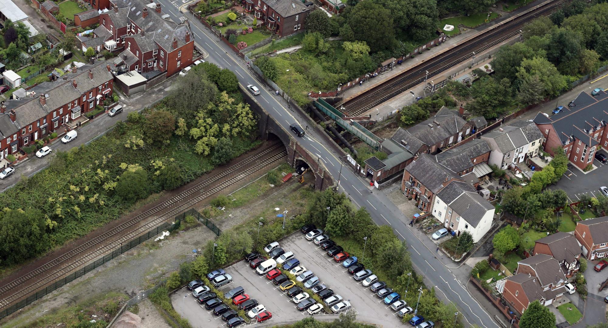 Ladies Lane Bridge Aerial - Credit Network Rail Air Operations