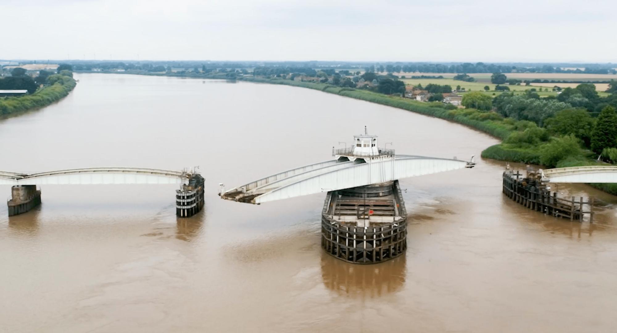 Major refurbishment of historic bridge swings into action