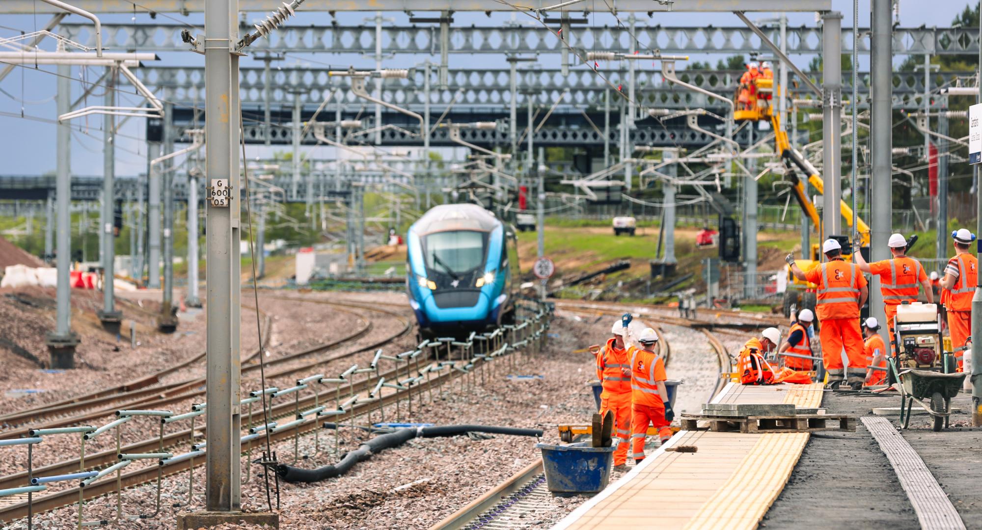 Carstairs station in South Lanarkshire has reopened after a 12-week phased closure 