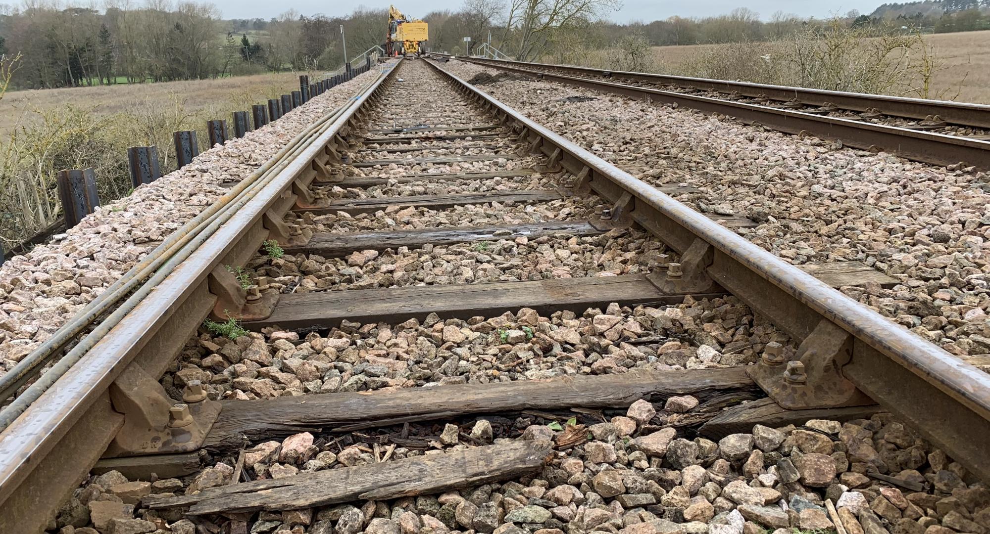 100 year old track to be replaced as part of Ipswich-Lowestoft Line improvements