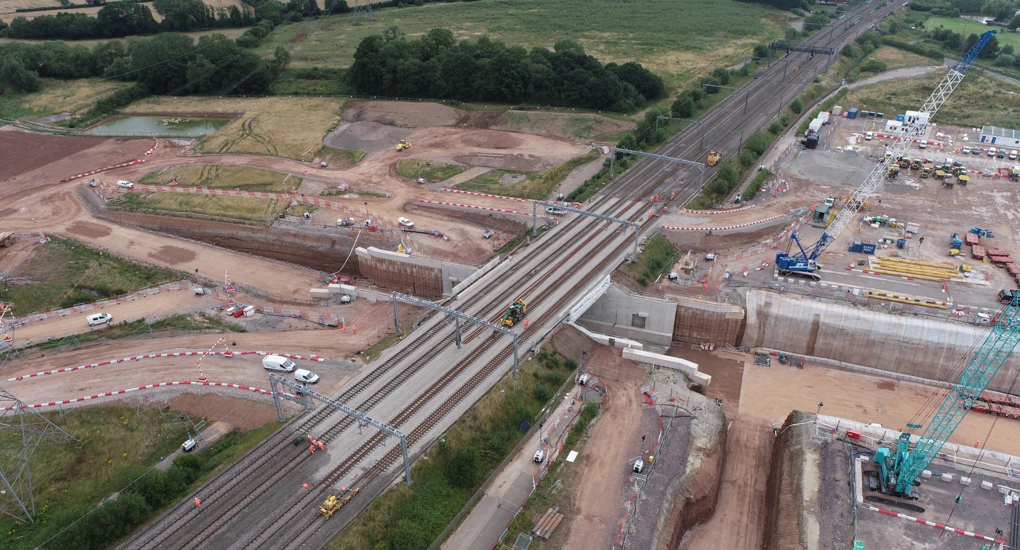 Trent Valley upgrades almost complete as line reopens after nine day closure