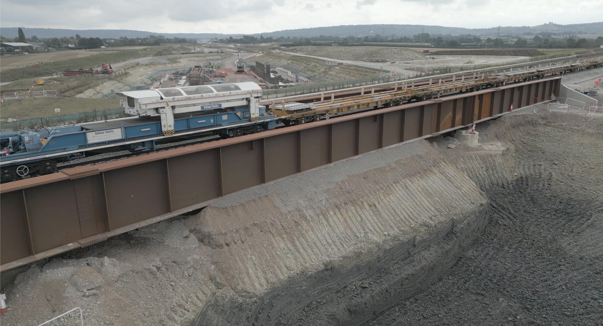 Work continues on key HS2 and Network Rail project in Aylesbury 