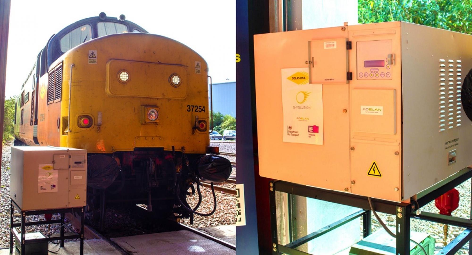 Colas Rail UK trial fuel option for Locomotive Operations with Solid Oxide Fuel Cells