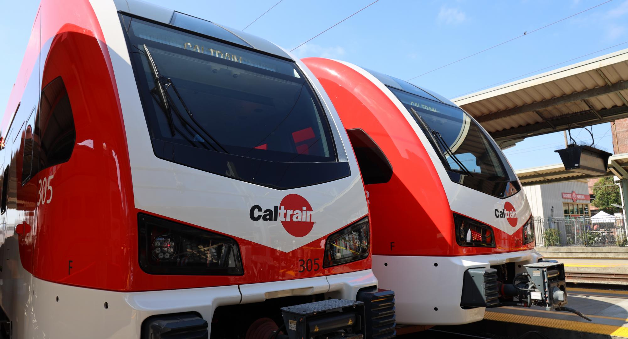 Caltrain Electric Stadler model