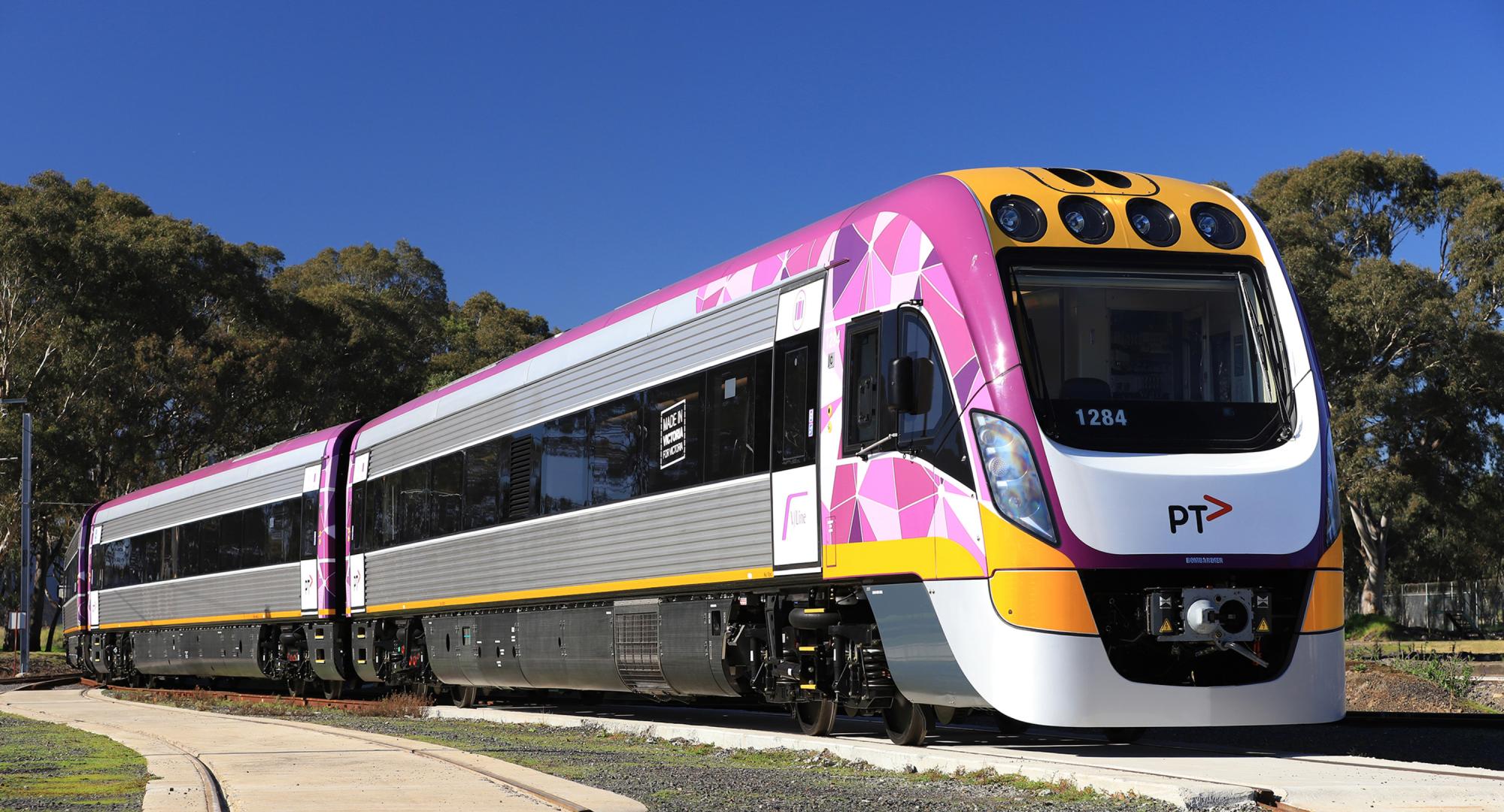 Vlocity Train in Australia