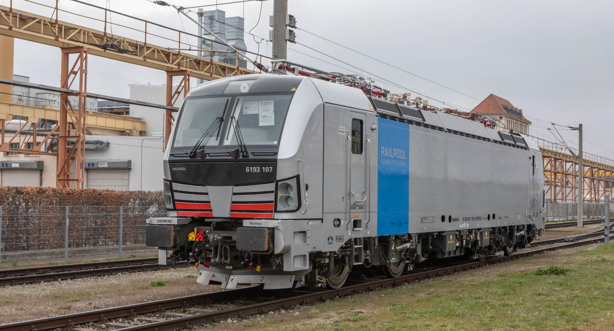 Siemens locomotive
