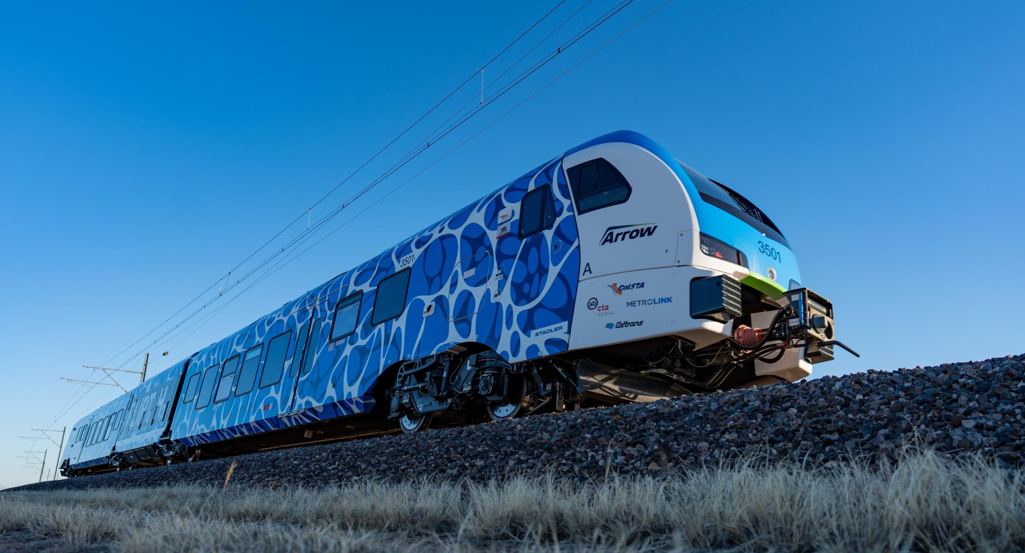 Stadler FLIRT H2 breaks hydrogen power world record