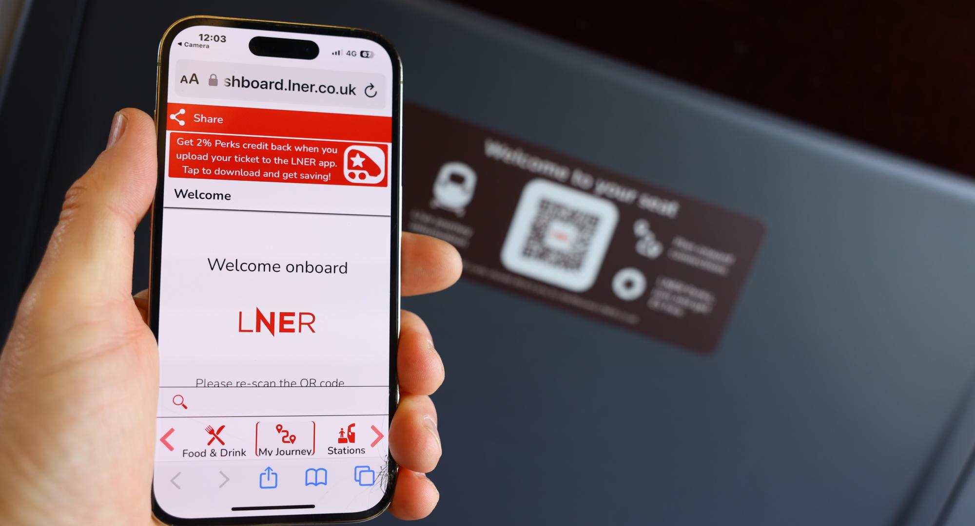 LNER digital platform image