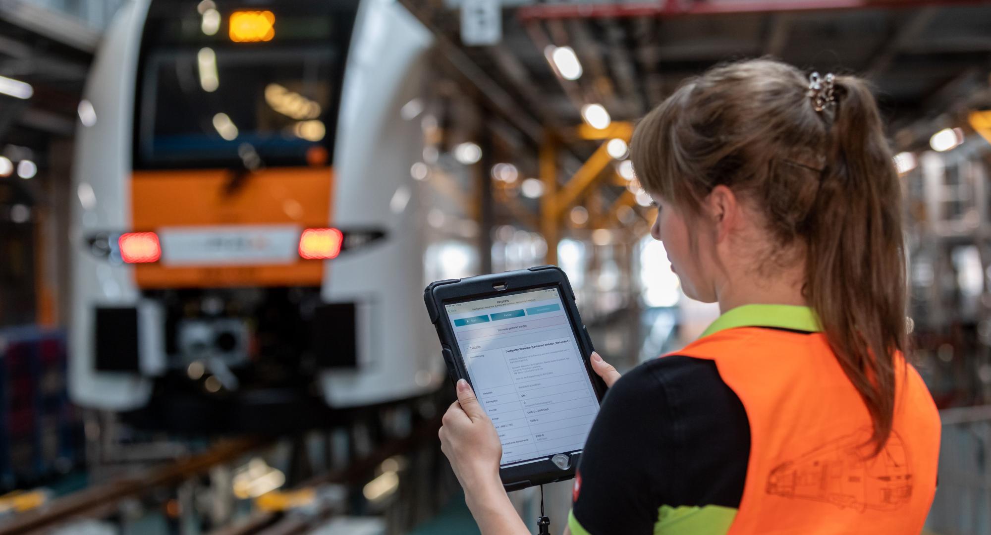 Inside Siemens Depot Dortmond