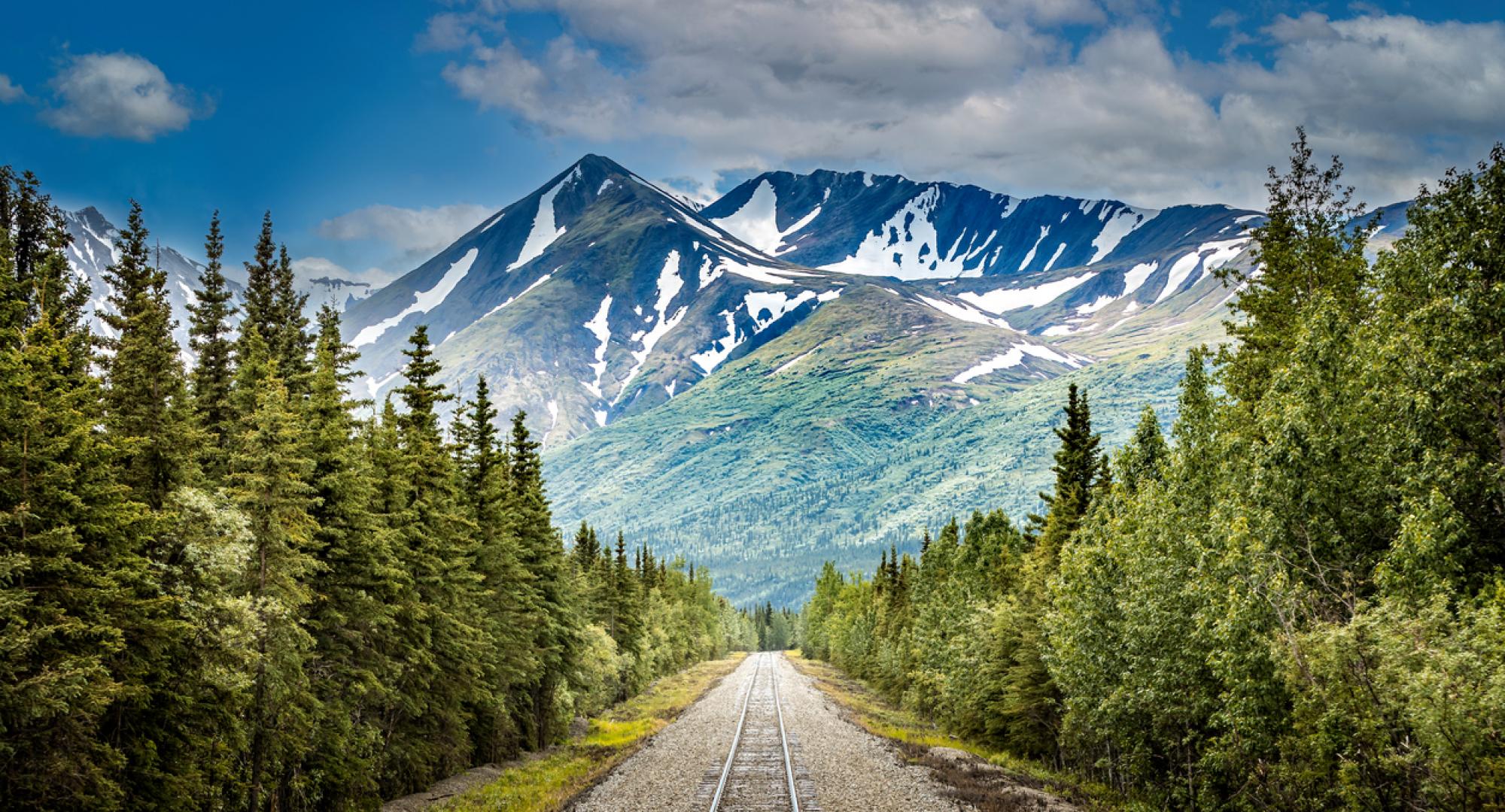 Train track in the United States