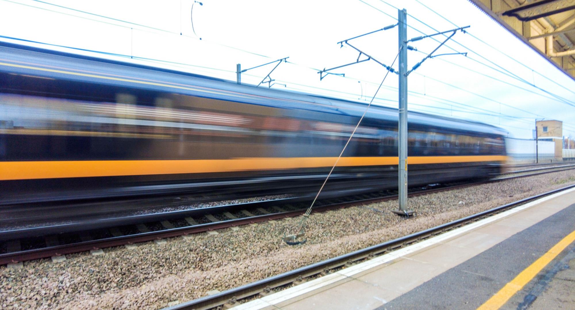 A fast train