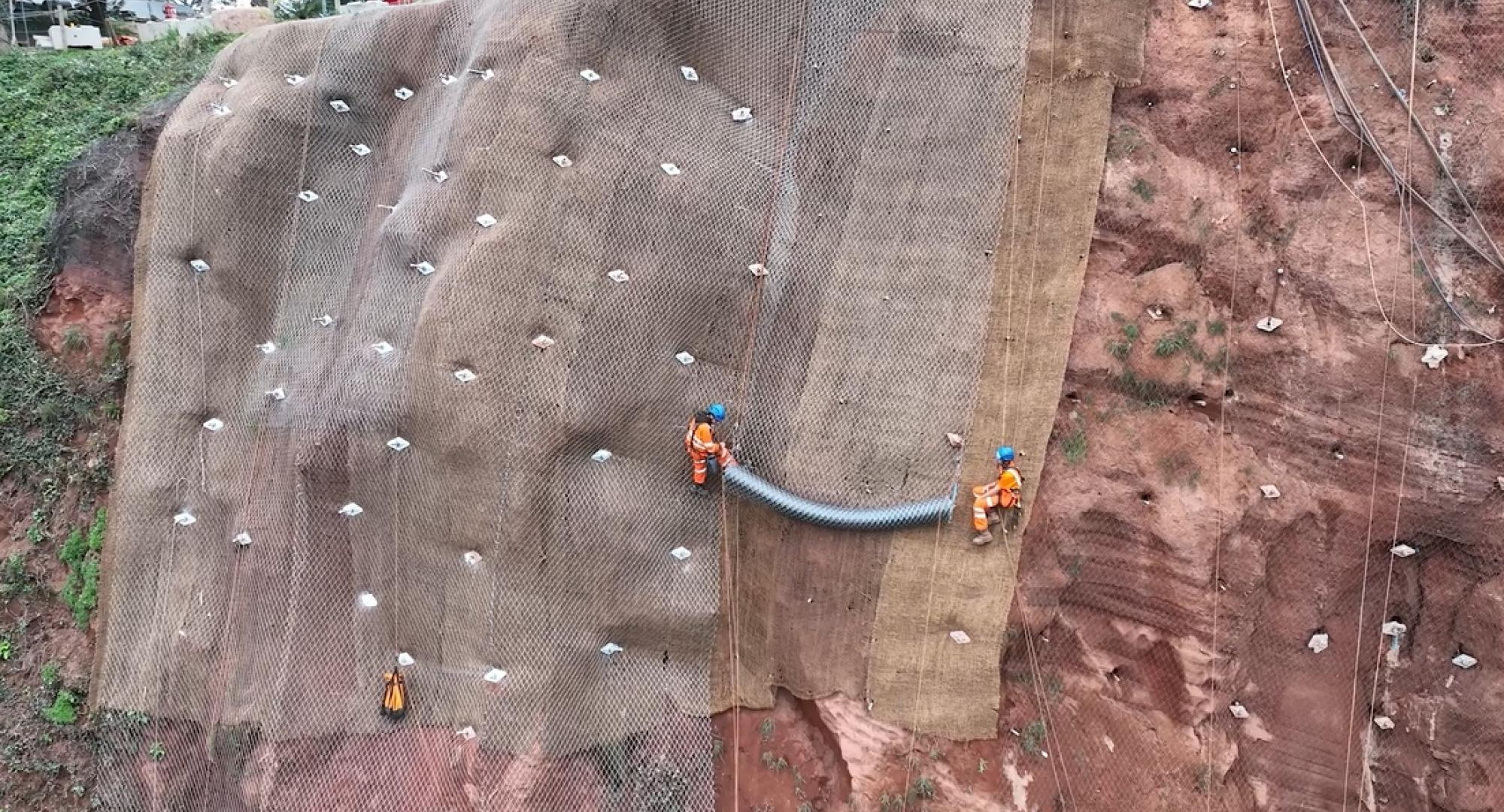 Cliff work