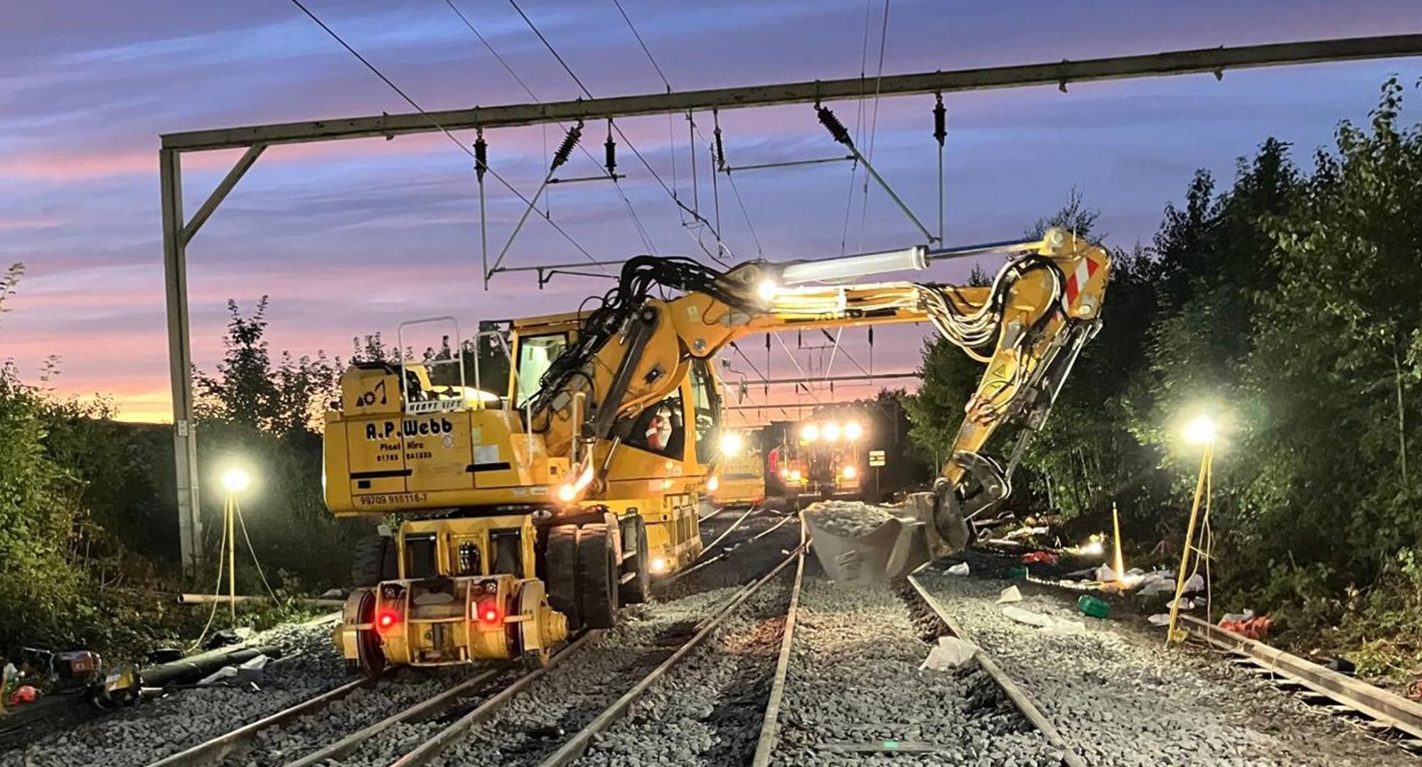 West Coast Line Upgrade Work