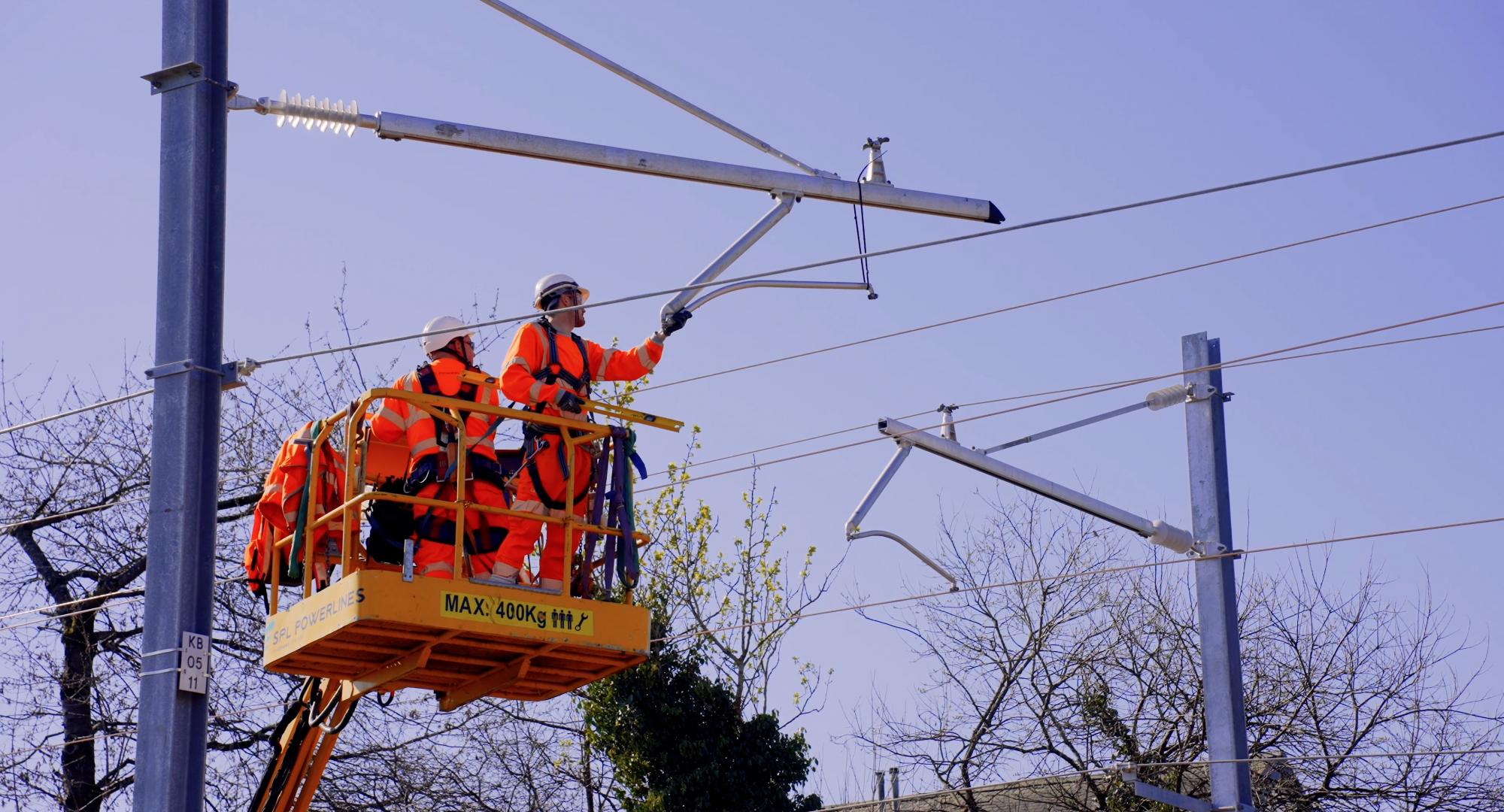 East Kilbride Overhead Wire Installation