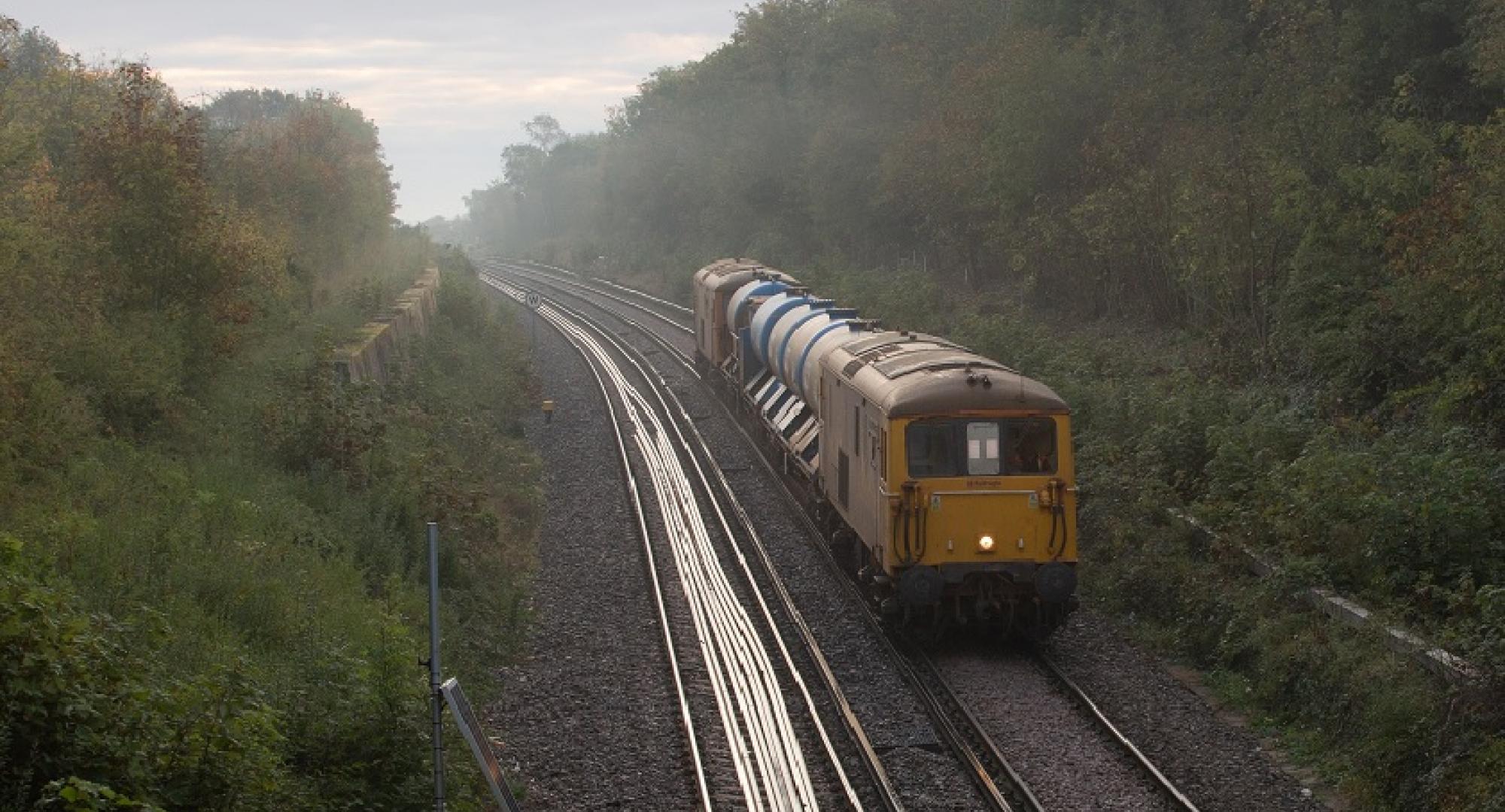 Train in Autumn