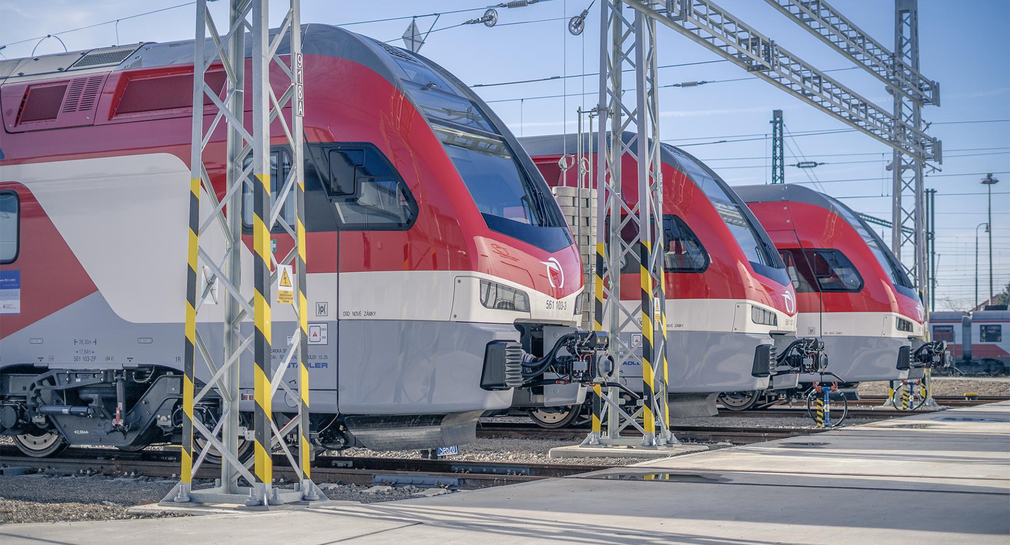 KISS ZSSK Trains