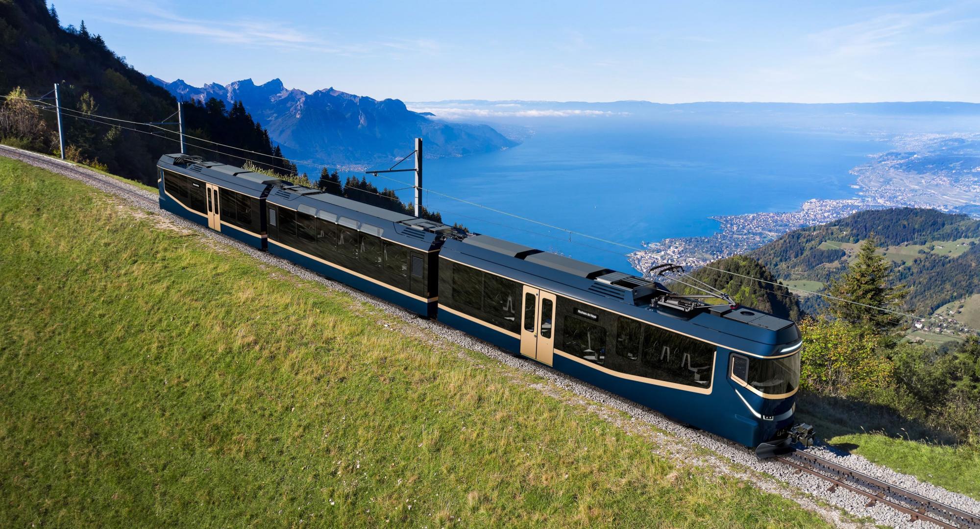 Rochers-de-Naye Cogwheel Trains