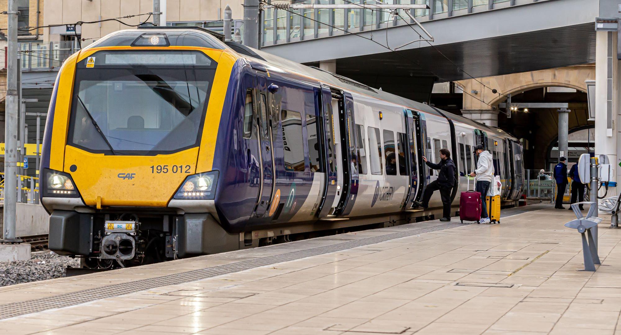 Northern Train at a platform