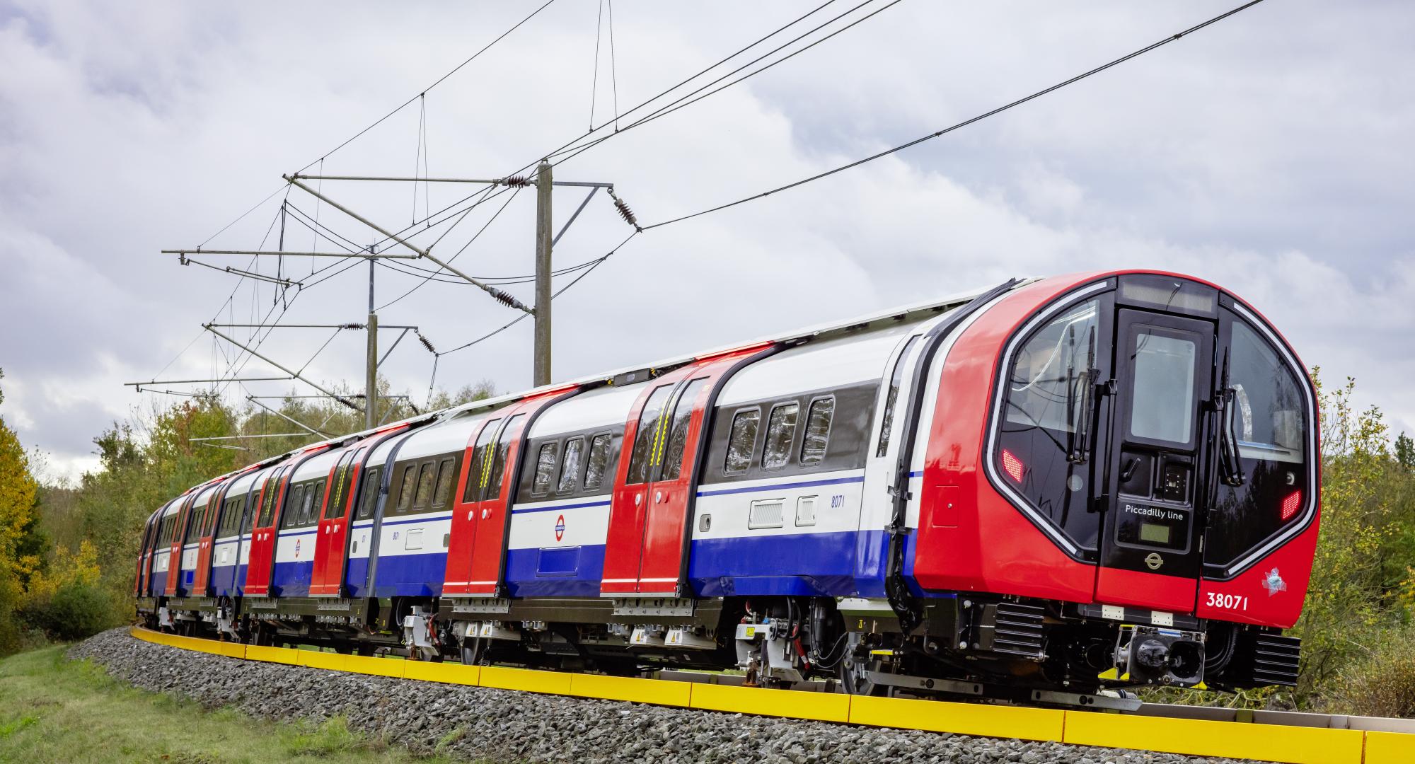 New Piccadilly Tube Train