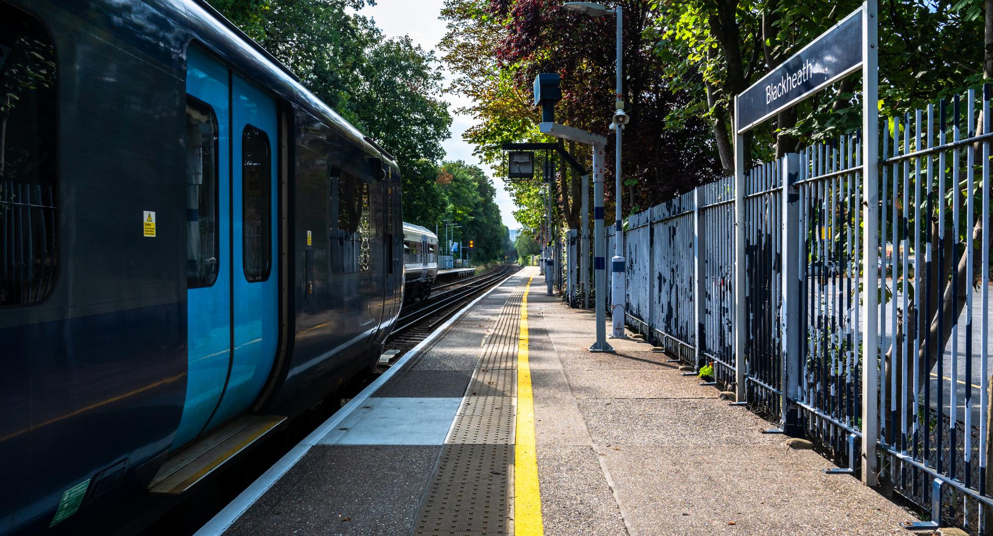 A train at Blackheath Station