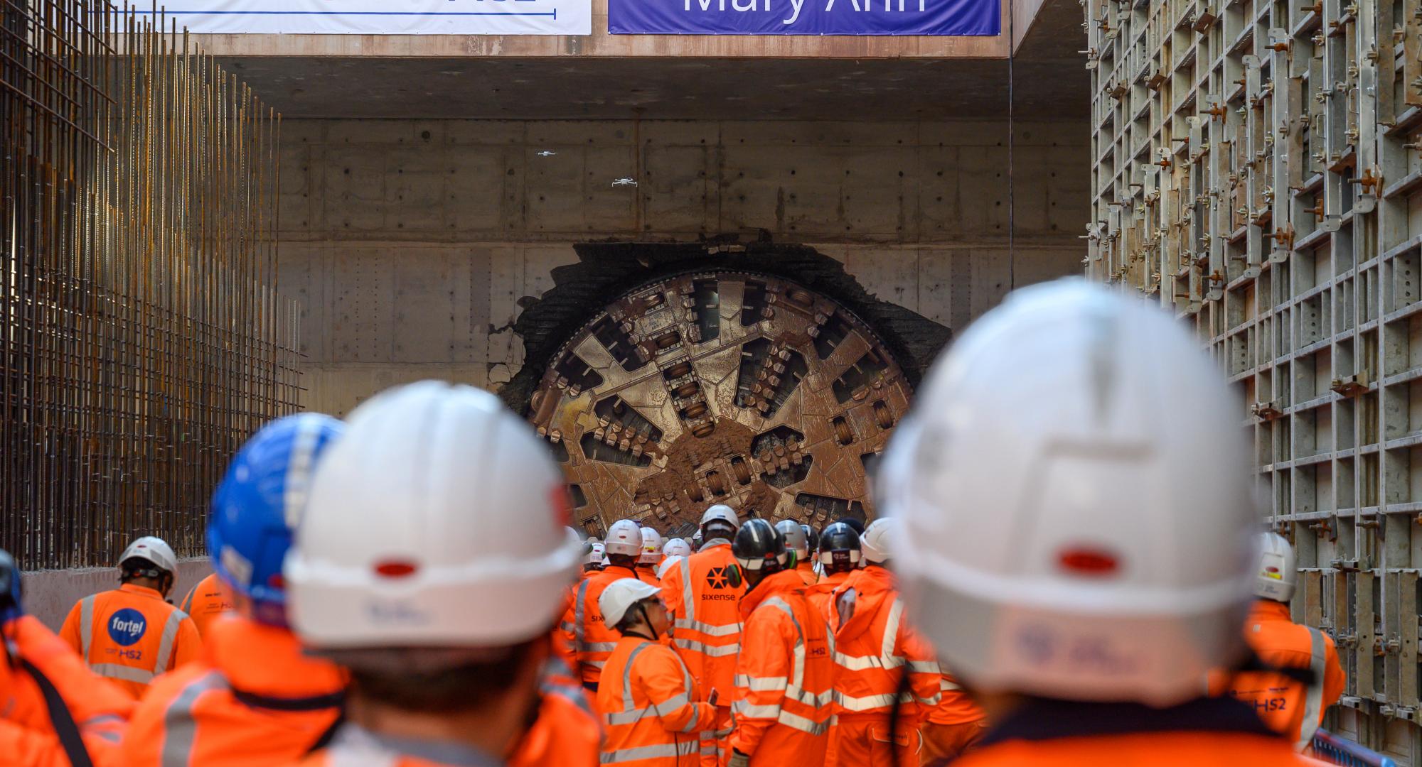 HS2 Tunnel Boring Machine