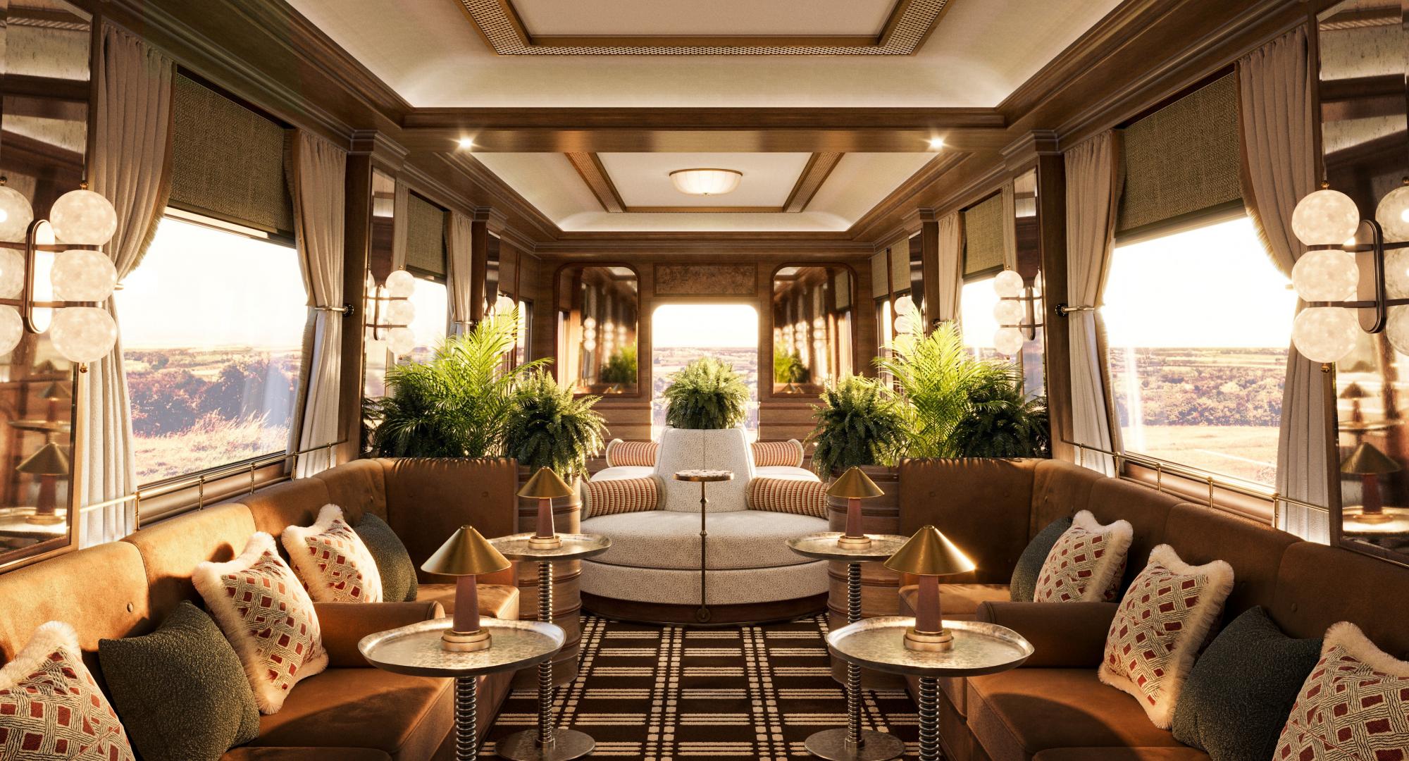 Inside Luxury Sleeper Train