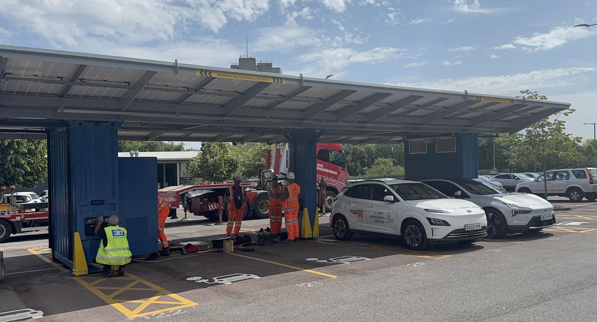 EV at the Basingstoke Campus