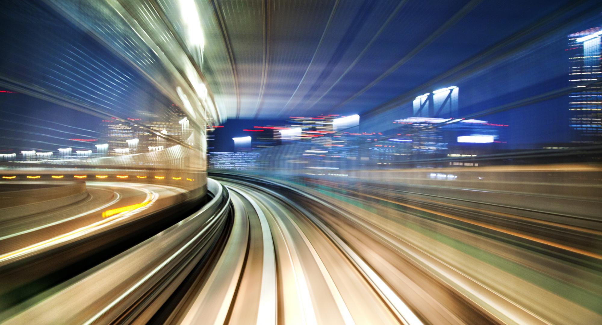 Rail Blurred Motion
